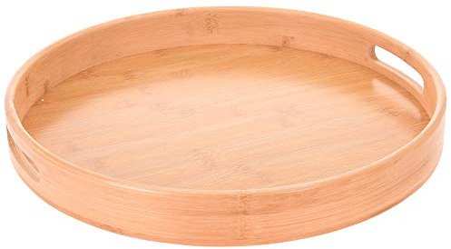 Home @ Styling Collection Bamboo tray, round Ø 40 cm