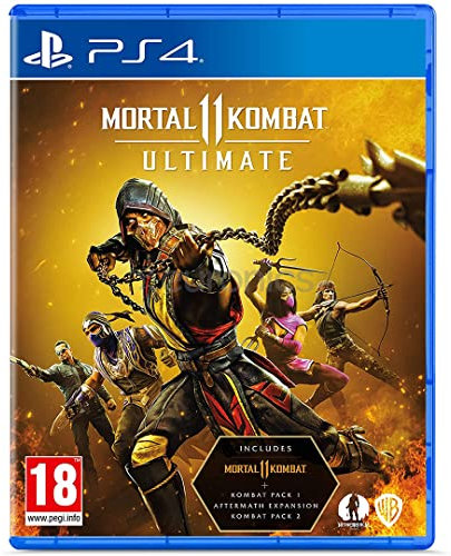 Mortal Kombat 11 - Ultimate Edition (Includes Kombat Pack 1 & 2 + Aftermath Expansion) PS4