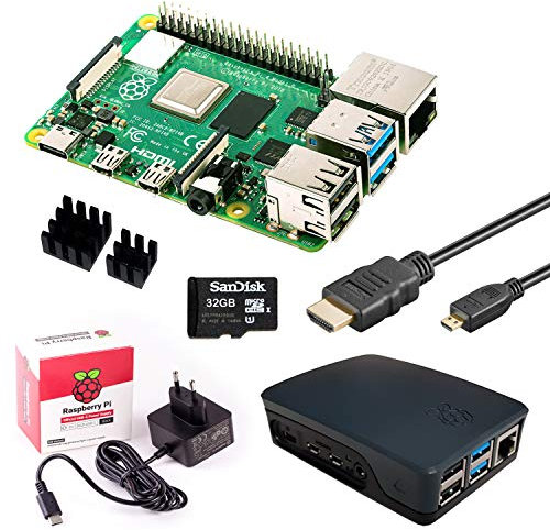 InnoConnect Raspberry Pi 4 (8GB RAM) Bundle 32GB (schwarz)
