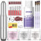 Saviland Acrylic Nail Kit with Nail Drill for Beginners, Pink White Clear Acrylic Powder and Liquid Set with Electric Nail Drill 3Szies Acrylic Nail Brushes Professional Nail kit Set Gifts for Women