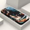 LEECG für iPhone 15 Pro Max Hülle, Astronautin Muster Design für iPhone 15 Pro Max Handyhülle mit Mikrofaser weiche flüssigem Silikon für iPhone 15 Pro Max Schutzhülle-Schwarz 4