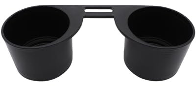 SHLPDFM Cup Holder for Transporter T5 T5.1, Black Plastic