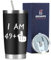50th Birthday Gifts for Him - Funny Gift for 50 Year Old, Unusual 1974 Birthday Presents for Dad, Grandad, Husband, Him, Daddy, Male, Uncle - Travel Mug 600ml, Black