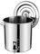 FUYAO Pentola in acciaio inox, grande bollitore da 5-90 litri con coperchio, contenitore rotondo per vino, lattina per latte, pentola per zuppa con manici e rubinetto