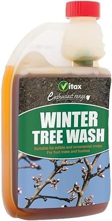 Winter Tree Wash – Natural Pest Control for Fruit Trees & Ornamentals, Removes Insect Eggs & Larvae, Safe for Organic Gardening, Promotes Healthy Spring Growth