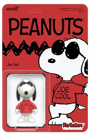 Super7 Peanuts Reaction Figures Wave 08 Joe Cool Action Figure