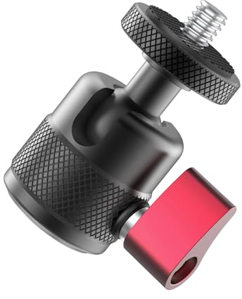 Camera Mount Adapter for Tripods, Full 360 Degree Rotating Widely Used for Various Action Cameras Black Camera Tripod Mount Adapter