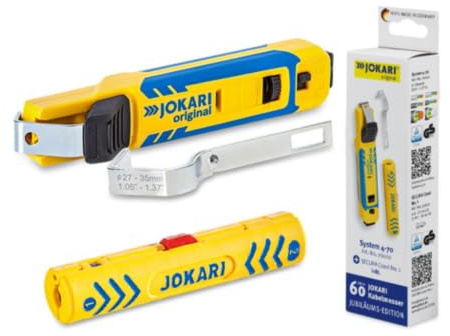 Jokari Set Kabelmesser System 4-70 und Jokari SECURA Coaxi No.1