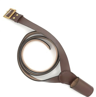 Uniform Store London Ceinture croisée, porte-drapeau, support de drapeau, marron épaule gauche, taille 193 cm, doré, L