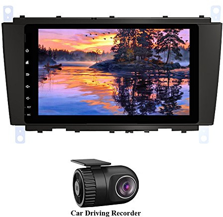 XISEDO Android 7.1 Autoradio 8 Pulgadas Radio de Coche RAM 2G Car Radio Navegación de Automóvil con Pantalla Táctil 8 para Mercedes-Benz C Class W203/ CLK W209