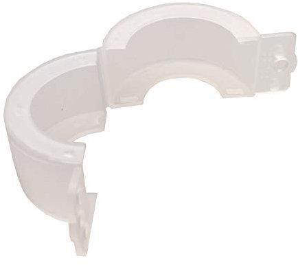 Plomben.de Plombierschelle DN15 Transparent für Gas- und Wasserzähler, HARDWARE_CLAMP_VISE, Plombe, Sicherheitsverschluss