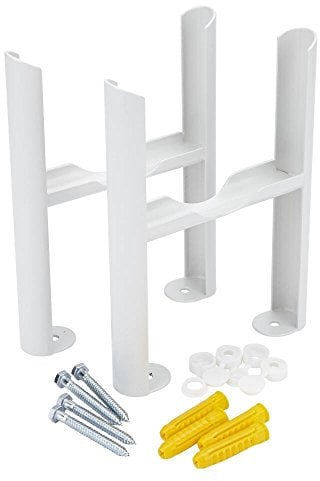 Milano Windsor Traditional White 4 Column Radiator Floor Mounting Feet Kit