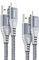 Siwket USB C Cable Type C Fast Charging Cable,[2-Pack 1M+2M] Braided USB C Fast Charger Cord 3A Data Sync for Samsung Galaxy S20/10/9,Note 9/8,LG G5,Sony Xperia,Moto G7,Switch,HTC.Macbook & More Grey