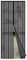 Sekey 100x225 cm Moustiquaire pour Portes, Avancée Rideau Magnétique Anti-insectes pour Porte de Balcon, porte Cave, Porte de Terrasse, Montage Facile à Coller, Kit d'installation Complet, Noir
