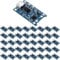 Weewooday 18650 Lithium Battery Charger, 40pcs TP4056 Charging Module with BMS, 5V Micro USB, 1A, 4.2V Output