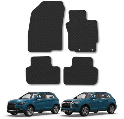 Fits Mitsubishi ASX (2010+) Car mats Compatible Accessories Rubber 3mm