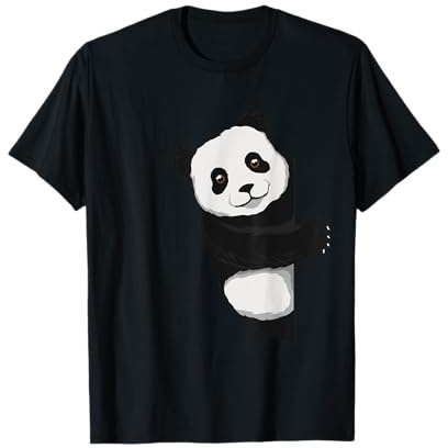 Panda regardant de côté Ours Panda T-Shirt