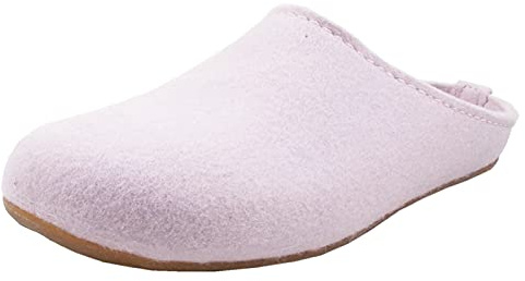 HAFLINGER Everest Fundus Filzpantoffeln im schlichten Design Rose Antique, Gr. 38