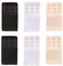 Yesmin Pack of 6 Bra Strap Extenders Extensions Elastic Extender Set 3 Hooks 1.9cm Spacing (White, Black and Beige)
