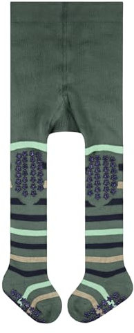 FALKE Multi Stripe B TI coton picots sur la semelle 1 paire, Collants Mixte bébé, Vert (Dark Jade 7248), 62-68