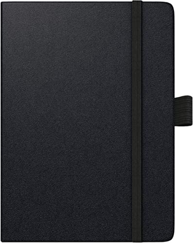 BRUNNEN Wochenkalender Kompagnon Modell 732 2024 2 Seiten = 1 Woche Blattgröße 10 x 14 cm schwarz