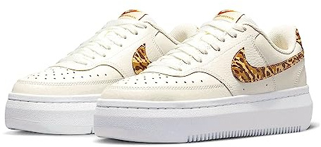 NIKE Women's Court Vision Alta LTR Sneaker, Phantom Sesame White Summit Wh, 6.5 UK