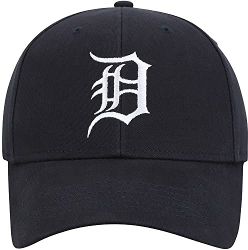 Detroit Baseball Team Hat Adjustable Classic MVP Tigers Cap Navy Blue