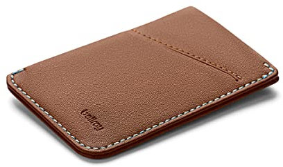Bellroy Kartenhülle Slim Leder Geldbörse (max. 8 Karten und Scheine) - Hazelnut