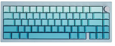 Gradiebt Keycaps 125 Keys PBT Dye Sub Cherry Profile Side Print Keycaps Set Fit for 60% 65% 95% Cherry Mx Switches Mechanical Keyboard
