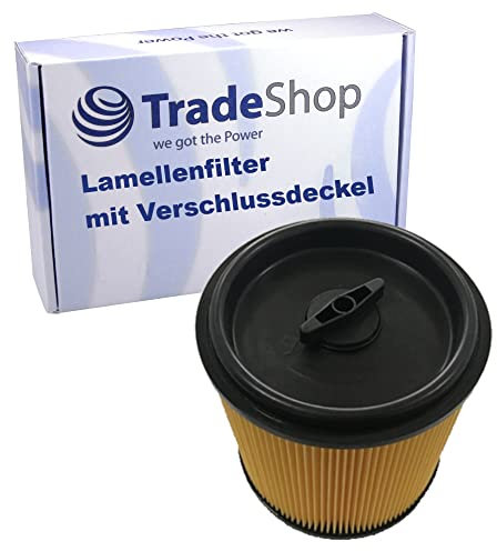 Trade-Shop Faltenfilter kompatibel mit Lidl/Parkside PNTS 1500 D5 - Filter, Patronenfilter