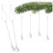 Com-four® 6X Pendenti per Albero di Natale Gocce di Ghiaccio - Gancio in Vetro Decorazioni per L'Albero - Decorazioni Natalizie (6 Pezzi - 1 Misura)