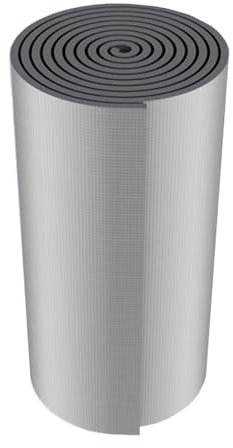 Self Adhesive Thermal Insulation Roll - 5mm Thick Aluminium Foil Foam Panels for Shed, Radiator Heat Deflector Shelf, Window, Floor, Van, Camper, Wall, Roof