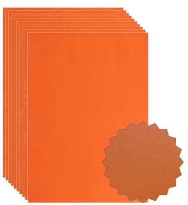 ASENME A3-Karton, 250 Gramm, orange Textura (Orange, A4 / 15 Einheiten)