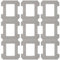 Cleaning Rag for Ecovacs Winbot W2 Omni, W1, Pro Window Vacuum Cleaner Robot - Washable and Reusable Mop Cloth Pad Accessories - 9 Pcs