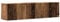 vidaXL TV-Wandschrank Altholz-Optik 120x30x30 cm Holzwerkstoff, HiFi-Schrank, TV-Konsole, TV-Möbel, Medienschrank, Stereoschrank, Schlafzimmerschrank