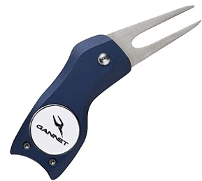 Gannet™ pitch mark repair tool - 2 detachable ball markers & premium gift box included.