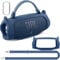 co2CREA Case Silicone for JBL Charge 6 Wireless Portable Bluetooth Speaker, Portable Ultra-light Protective Sleeve with Carabiner and Shoulder Strap