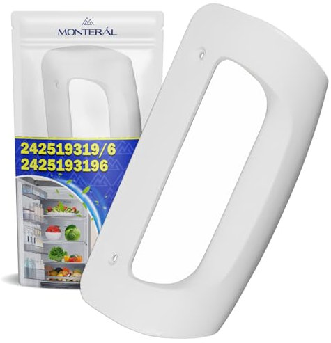 MONTERAL Tirador Frigorifico de Puerta con Código Original 242519319/6 2425193196 para AEG para Electrolux para Zanussi - Garantía de 10 Años