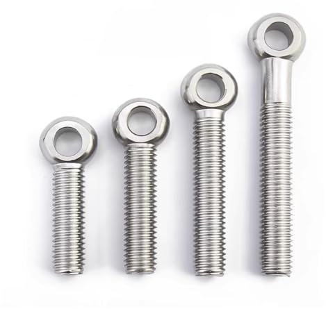 M8/M10/M12 304 Edelstahl Ring Link Bolt Fisheye Auge Slip Loch Schraube(M12x100mm(1PCS))