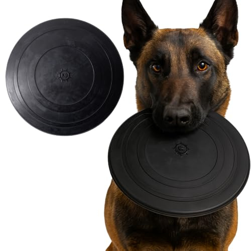 Monster K9 Aero Disc, Durable Rubber Dog Toy for Toughest Chewers, 8.25 in