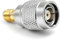 Othmro RF-Koaxial-Adapter, gerade, vernickeltes Kupfer, SMA-Buchse auf umgekehrten Pol, TNC-Stecker, 1 Stück