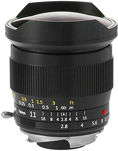 TTArtisan 11mm F2.8 Full Frame Ultra-Wide Fisheye Manual Lens for Nikon Z-Mount Nikon Z6, Z7, Z50 Mirrorless Camera