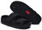 Nwarmsouth Chaussures diabétiques à Pantoufle Extra Large,Pantoufles diabétiques réglables, Chaussons de Femmes Enceintes Pieds gonflés-48_Black,Edema Swollen des Sandales Respirant
