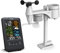 Youshiko YC9465 Weather Station (Official 2025 UK Version) Radio Control Clock (Premium Quality), Professional 5-in-1 Wireless Sensor, Wind speed & direction, Rainfall Temperature, Humidity