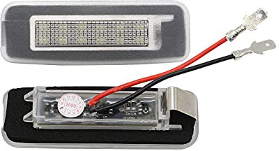 For VW Golf MK7 MKVII VII LED License Number Plate Light Lamp GTI R 7000 Kelvin