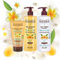 EVOLUDERM - Rituel Corps Monoï : Gel Douche 500ml + Gommage Corps 150ml + Lait Corps Hydratant 500ml - Ingrédients d'Origine Naturelle - Végan - Fabrication Française