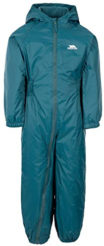 Trespass Boys Girls Rainsuit Waterproof All In One For Kids 2