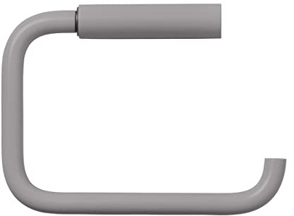 blomus WC-Rollenhalter MODO | Stahl titanbeschichtet | Farbe Satellite | minimalistisches Design