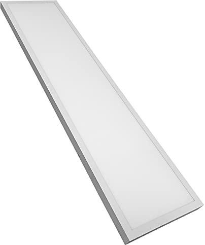 LED ATOMANT Panneau LED Surface 120x30cm 48W, Couleur Blanc Chaud (3000K), 4400 Lumens, Driver inclus