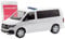 Minikit Volkswagen T 6.1 Bus mit Hänsch DBS 5000, weiß Modell Auto Miniaturmodelle Kleinmodell Sammlerstück Detailgetreu